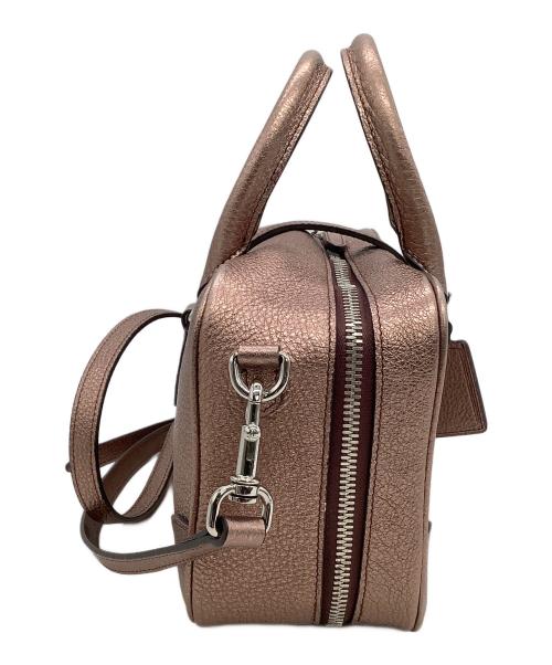 GLOBE-TROTTER（グローブトロッター）GLOBE-TROTTER (グローブトロッター) 2WAYバッグ ピンクの古着・服飾アイテム