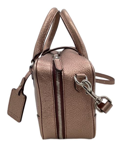 GLOBE-TROTTER（グローブトロッター）GLOBE-TROTTER (グローブトロッター) 2WAYバッグ ピンクの古着・服飾アイテム