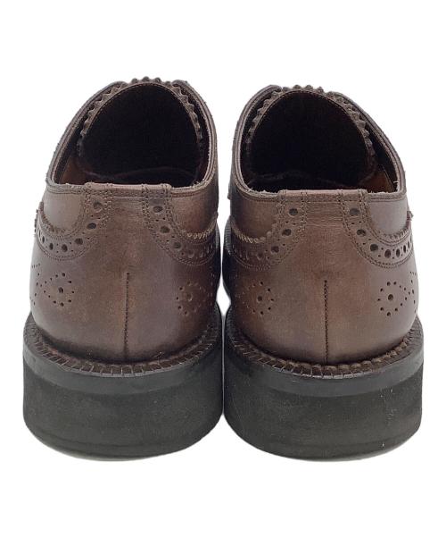 foot the coacher（フットザコーチャー）foot the coacher (フットザコーチャー) ストレートチップシューズ Mendell  VIBRAMソール ブラウン サイズ:7の古着・服飾アイテム