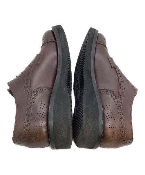 foot the coacher（フットザコーチャー）foot the coacher (フットザコーチャー) ストレートチップシューズ Mendell  VIBRAMソール ブラウン サイズ:7の古着・服飾アイテム