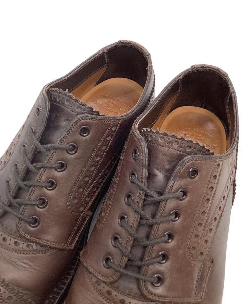 foot the coacher（フットザコーチャー）foot the coacher (フットザコーチャー) ストレートチップシューズ Mendell  VIBRAMソール ブラウン サイズ:7の古着・服飾アイテム