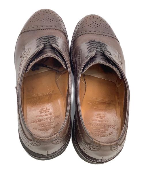 foot the coacher（フットザコーチャー）foot the coacher (フットザコーチャー) ストレートチップシューズ Mendell  VIBRAMソール ブラウン サイズ:7の古着・服飾アイテム