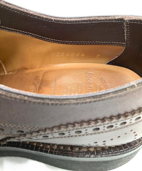 foot the coacher（フットザコーチャー）foot the coacher (フットザコーチャー) ストレートチップシューズ Mendell  VIBRAMソール ブラウン サイズ:7の古着・服飾アイテム