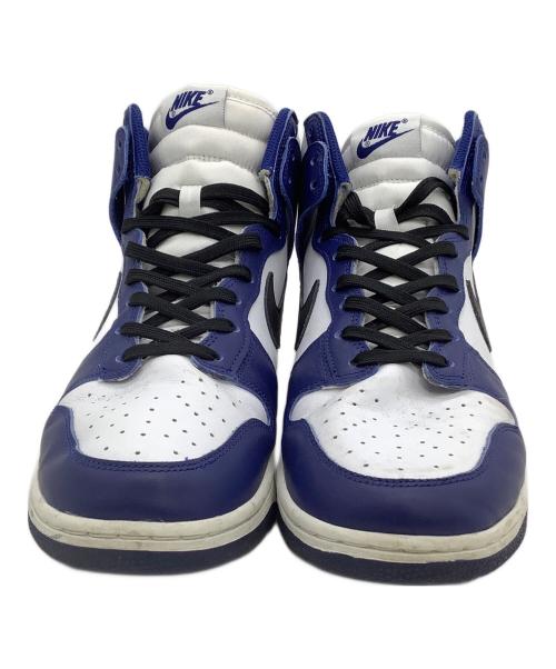 NIKE（ナイキ）NIKE (ナイキ) ハイカットスニーカー DUNK HIGH ブルー×ホワイト サイズ:27.5の古着・服飾アイテム