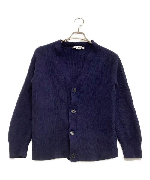 Acne studios（アクネ ストゥディオス）Acne studios (アクネ ストゥディオス) ニットカーディガン ネイビー サイズ:Lの古着・服飾アイテム