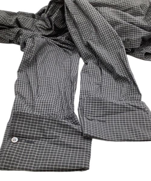 PRANK PROJECT（プランクプロジェクト）PRANK PROJECT (プランクプロジェクト) シャツワンピース ブラック×ホワイト サイズ:freeの古着・服飾アイテム