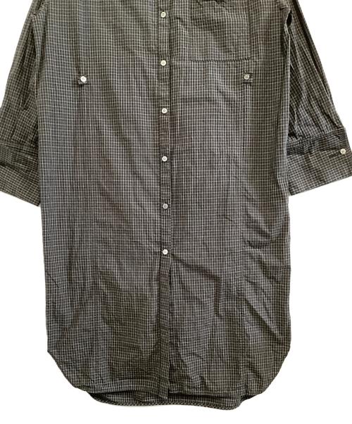 PRANK PROJECT（プランクプロジェクト）PRANK PROJECT (プランクプロジェクト) シャツワンピース ブラック×ホワイト サイズ:freeの古着・服飾アイテム