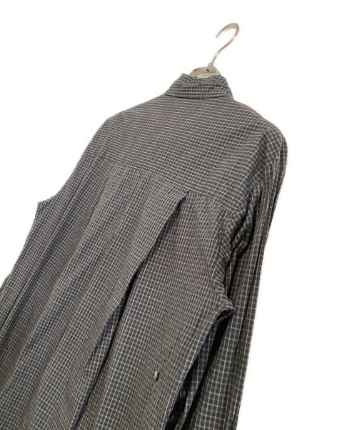 PRANK PROJECT（プランクプロジェクト）PRANK PROJECT (プランクプロジェクト) シャツワンピース ブラック×ホワイト サイズ:freeの古着・服飾アイテム