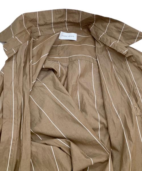 christian wijnants（クリスチャン ワイナンツ）christian wijnants (クリスチャン ワイナンツ) ブラウス ブラウン サイズ:38の古着・服飾アイテム