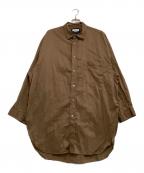 MAISON SPECIALメゾンスペシャル）の古着「長袖シャツ」｜ブラウン