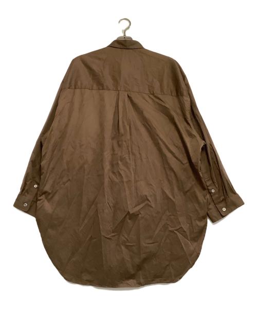 MAISON SPECIAL（メゾンスペシャル）MAISON SPECIAL (メゾンスペシャル) 長袖シャツ ブラウン サイズ:2の古着・服飾アイテム