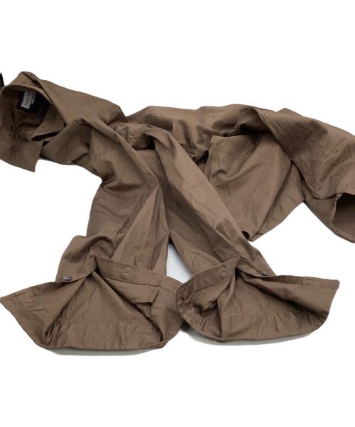 MAISON SPECIAL（メゾンスペシャル）MAISON SPECIAL (メゾンスペシャル) 長袖シャツ ブラウン サイズ:2の古着・服飾アイテム