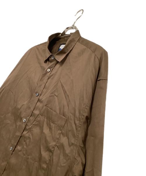 MAISON SPECIAL（メゾンスペシャル）MAISON SPECIAL (メゾンスペシャル) シャツワンピース ブラウン サイズ:2の古着・服飾アイテム