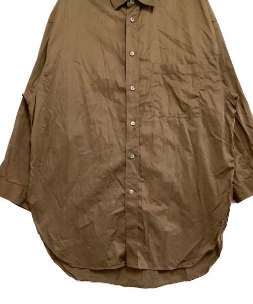 MAISON SPECIAL（メゾンスペシャル）MAISON SPECIAL (メゾンスペシャル) シャツワンピース ブラウン サイズ:2の古着・服飾アイテム