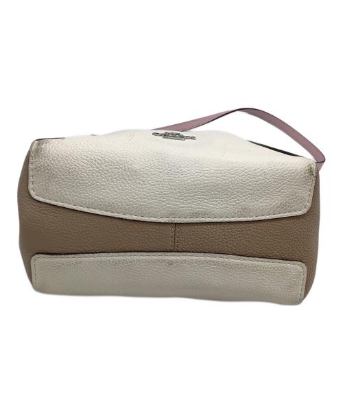 COACH（コーチ）COACH (コーチ) ハドリーホーボー21 ピンク×ブラウンの古着・服飾アイテム