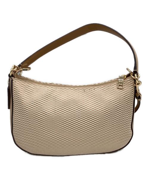COACH（コーチ）COACH (コーチ) 2WAYショルダーバッグ レガシージャガード ベージュの古着・服飾アイテム