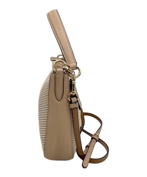 COACH（コーチ）COACH (コーチ) 2WAYショルダーバッグ レガシージャガード ベージュの古着・服飾アイテム