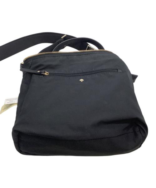 Kate Spade（ケイトスペード）Kate Spade (ケイトスペード) キルティング2WAYショルダーバッグ ブラックの古着・服飾アイテム