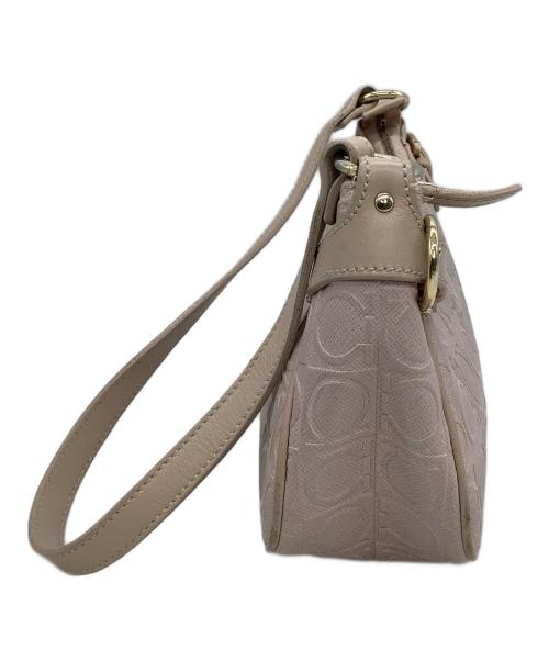 Salvatore Ferragamo（サルヴァトーレ フェラガモ）Salvatore Ferragamo (サルヴァトーレ フェラガモ) ワンショルダーバッグ ピンクの古着・服飾アイテム