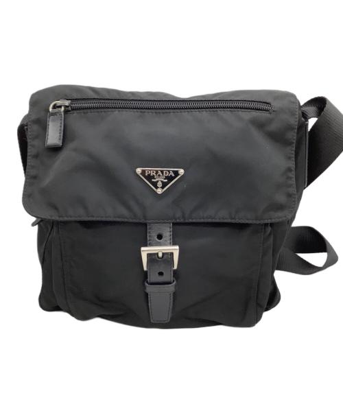 PRADA（プラダ）PRADA (プラダ) ショルダーバッグ 三角ロゴの古着・服飾アイテム
