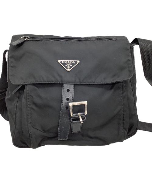PRADA（プラダ）PRADA (プラダ) ショルダーバッグ 三角ロゴの古着・服飾アイテム