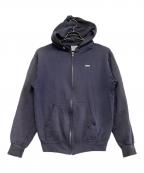 Hanesヘインズ）の古着「ジップパーカー」｜ネイビー