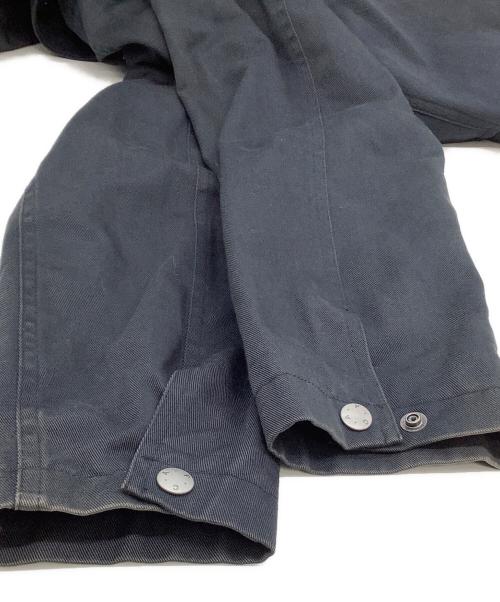 A.P.C.（アーペーセー）A.P.C. (アーペーセー) コーチジャケット ネイビー×ブラウン サイズ:Mの古着・服飾アイテム