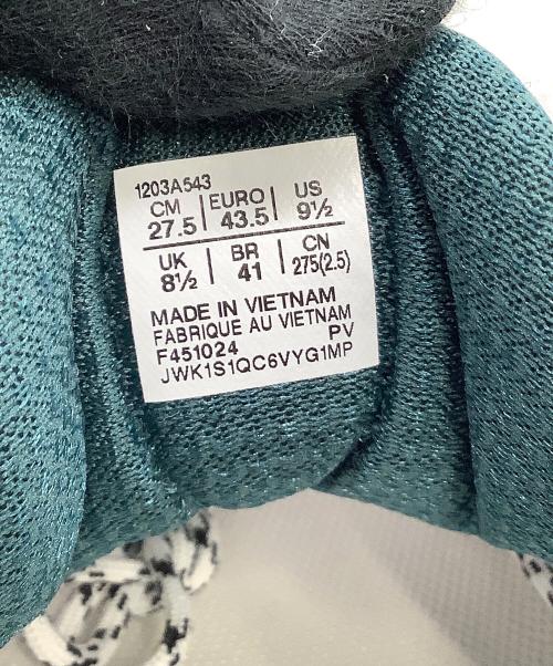 asics（アシックス）asics (アシックス) スニーカー GEL-NIMBUS ホワイト×ブラック サイズ:27.5の古着・服飾アイテム