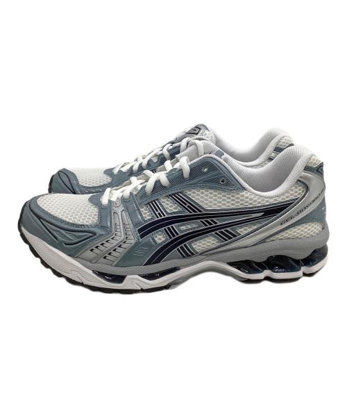 asics（アシックス）asics (アシックス) スニーカー GEL-KAYANO 14 グレー×ホワイト サイズ:27.5の古着・服飾アイテム