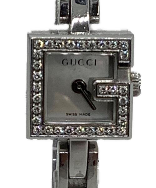 GUCCI（グッチ）GUCCI (グッチ) リストウォッチ ダイヤベゼルの古着・服飾アイテム