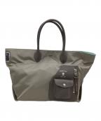 A.D.M.J.エーディーエムジェイ）の古着「トートバッグ」｜グレー×ブラウン