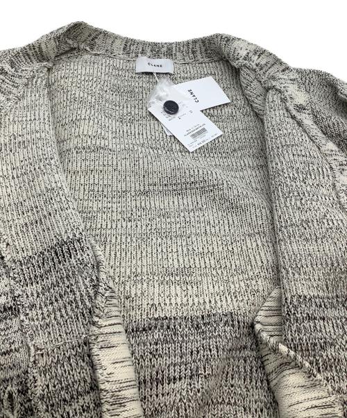 CLANE（クラネ）CLANE (クラネ) アンサンブルカーディガン BUSTIER SET KNIT グレー サイズ:2 未使用品の古着・服飾アイテム