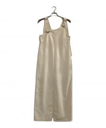 CLANE（クラネ）の古着「サロペットワンピース」｜アイボリー