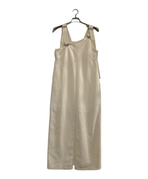 CLANE（クラネ）CLANE (クラネ) サロペットワンピース アイボリー サイズ:2 未使用品の古着・服飾アイテム