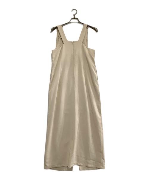 CLANE（クラネ）CLANE (クラネ) サロペットワンピース アイボリー サイズ:2 未使用品の古着・服飾アイテム