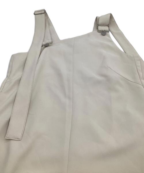 CLANE（クラネ）CLANE (クラネ) サロペットワンピース アイボリー サイズ:2 未使用品の古着・服飾アイテム