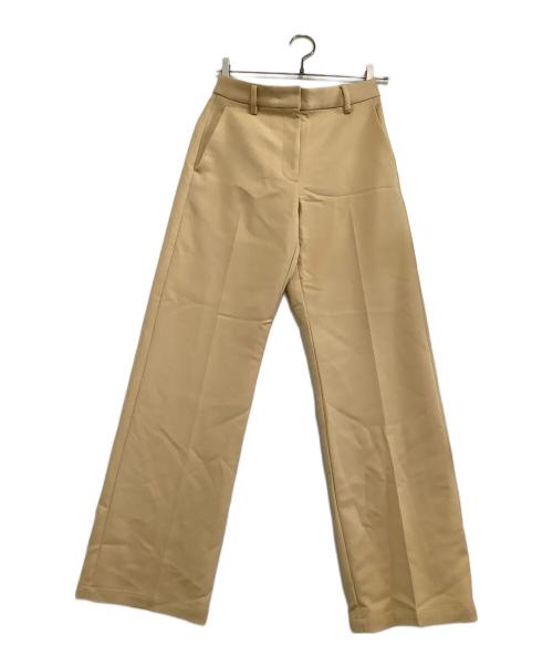 CLANE（クラネ）CLANE (クラネ) ストレートパンツ ベージュ 未使用品の古着・服飾アイテム