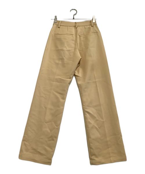 CLANE（クラネ）CLANE (クラネ) ストレートパンツ ベージュ 未使用品の古着・服飾アイテム
