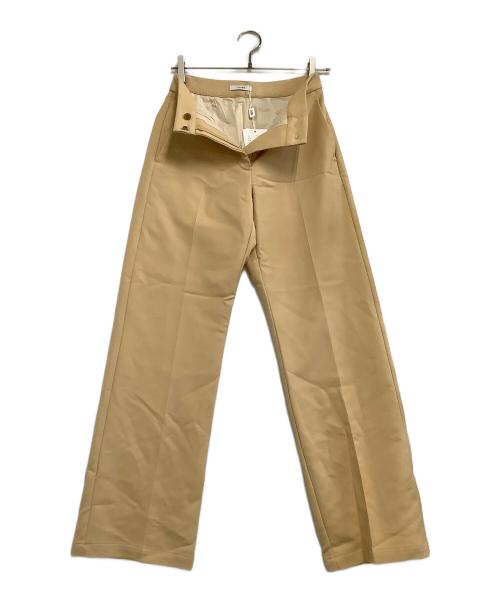 CLANE（クラネ）CLANE (クラネ) ストレートパンツ ベージュ 未使用品の古着・服飾アイテム
