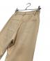 中古・古着 CLANE (クラネ) ストレートパンツ ベージュ 未使用品：8000円