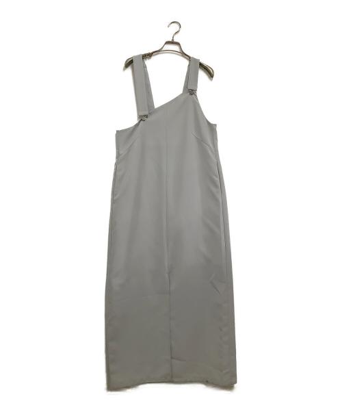 CLANE（クラネ）CLANE (クラネ) サロペットワンピース ライトグレー サイズ:2 未使用品の古着・服飾アイテム