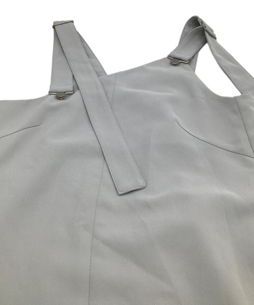 CLANE（クラネ）CLANE (クラネ) サロペットワンピース ライトグレー サイズ:2 未使用品の古着・服飾アイテム