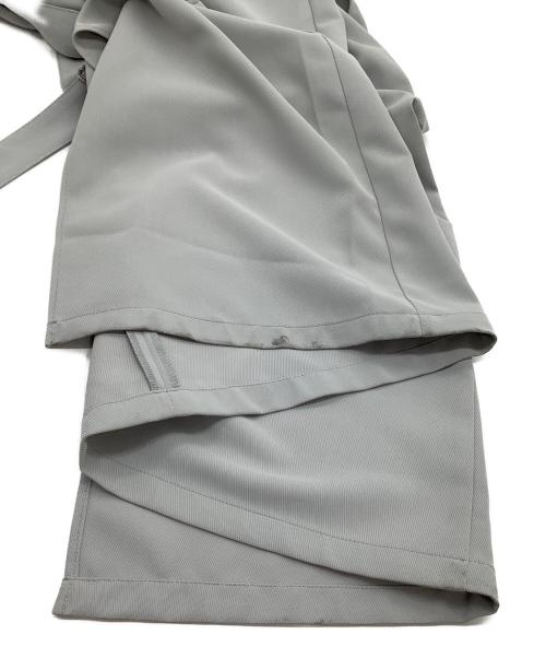 CLANE（クラネ）CLANE (クラネ) サロペットワンピース ライトグレー サイズ:2 未使用品の古着・服飾アイテム