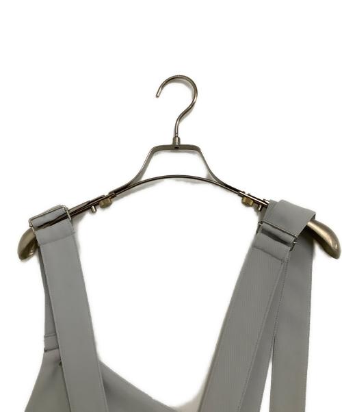 CLANE（クラネ）CLANE (クラネ) サロペットワンピース ライトグレー サイズ:2 未使用品の古着・服飾アイテム