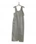 CLANE（クラネ）の古着「サロペットワンピース」｜ライトグレー