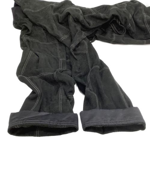 Denham（デンハム）Denham (デンハム) スウェードキモノジャケット　10 DENHAM YEAR ANNIVERSARY ブラック サイズ:Lの古着・服飾アイテム