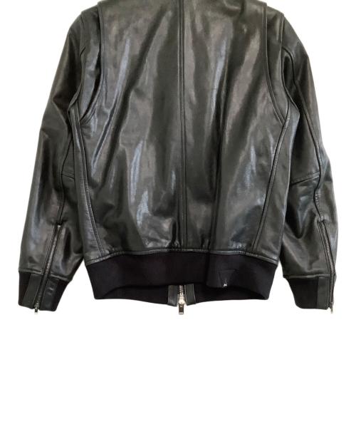 Denham（デンハム）Denham (デンハム) A-2レザージャケット ブラック サイズ:Mの古着・服飾アイテム