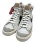 NIKE（ナイキ）の古着「ミッドカットスニーカー BLAZER MID '77」｜ホワイト×ネイビー