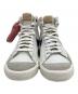NIKE (ナイキ) Denham (デンハム) ミッドカットスニーカー BLAZER MID '77 ホワイト×ネイビー サイズ:28：10000円