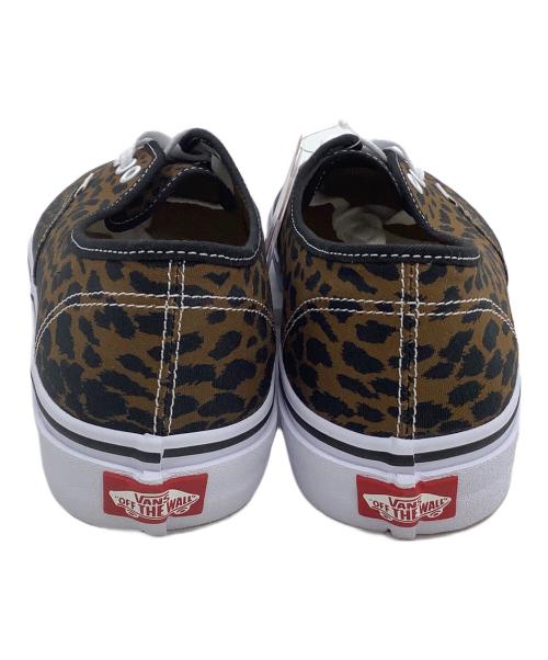 VANS（バンズ）VANS (バンズ) WACKO MARIA (ワコマリア) ローカットスニーカー レオパード柄 ブラウン×ブラック サイズ:28.5の古着・服飾アイテム